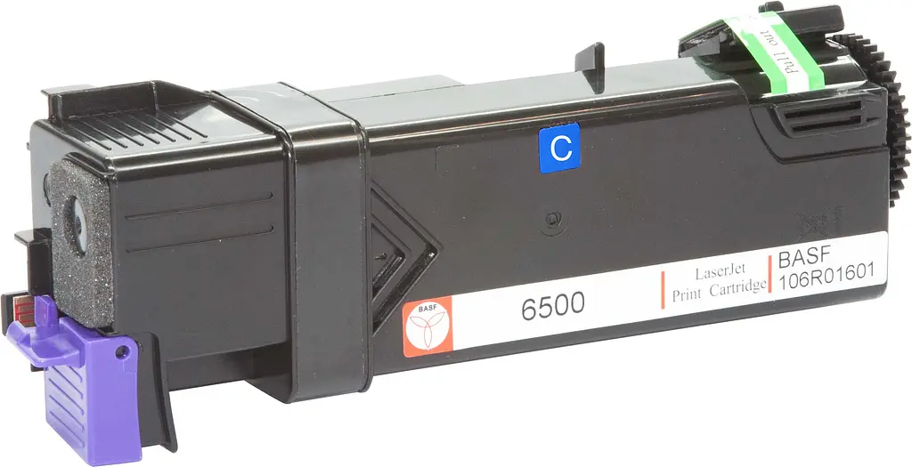 Картридж тон. BASF для Xerox Phaser 6500/WC6505 аналог 106R01601 Cyan ( 2500 ст.) (BASF-KT-106R01601) - фото 3