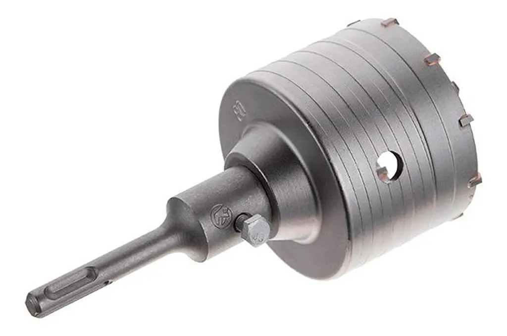 Коронка сверлильная по бетону SDS plus для перфоратора Intertool 80 мм - фото 2