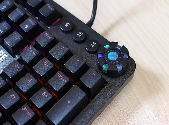 Ігрова клавіатура з механічними перемикачами Fantech Blue Switch XPRO MK852 (23823-01_1340) - фото 4