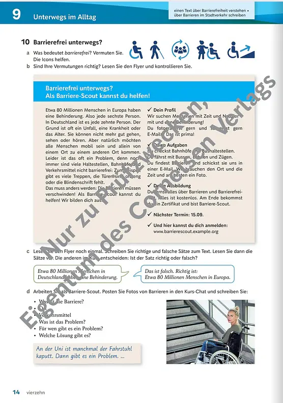 Unterwegs A1.2 Kurs- und Übungsbuch inkl. E-Book und PagePlayer-App - Jens Magersuppe - фото 6