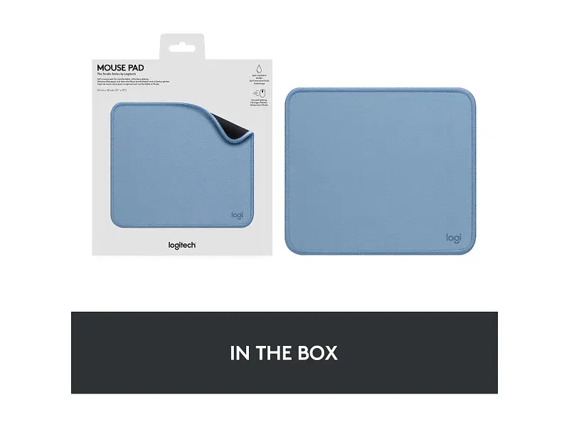 Килимок для миші Logitech Mouse Pad Studio Series Blue (956-000051) - фото 3