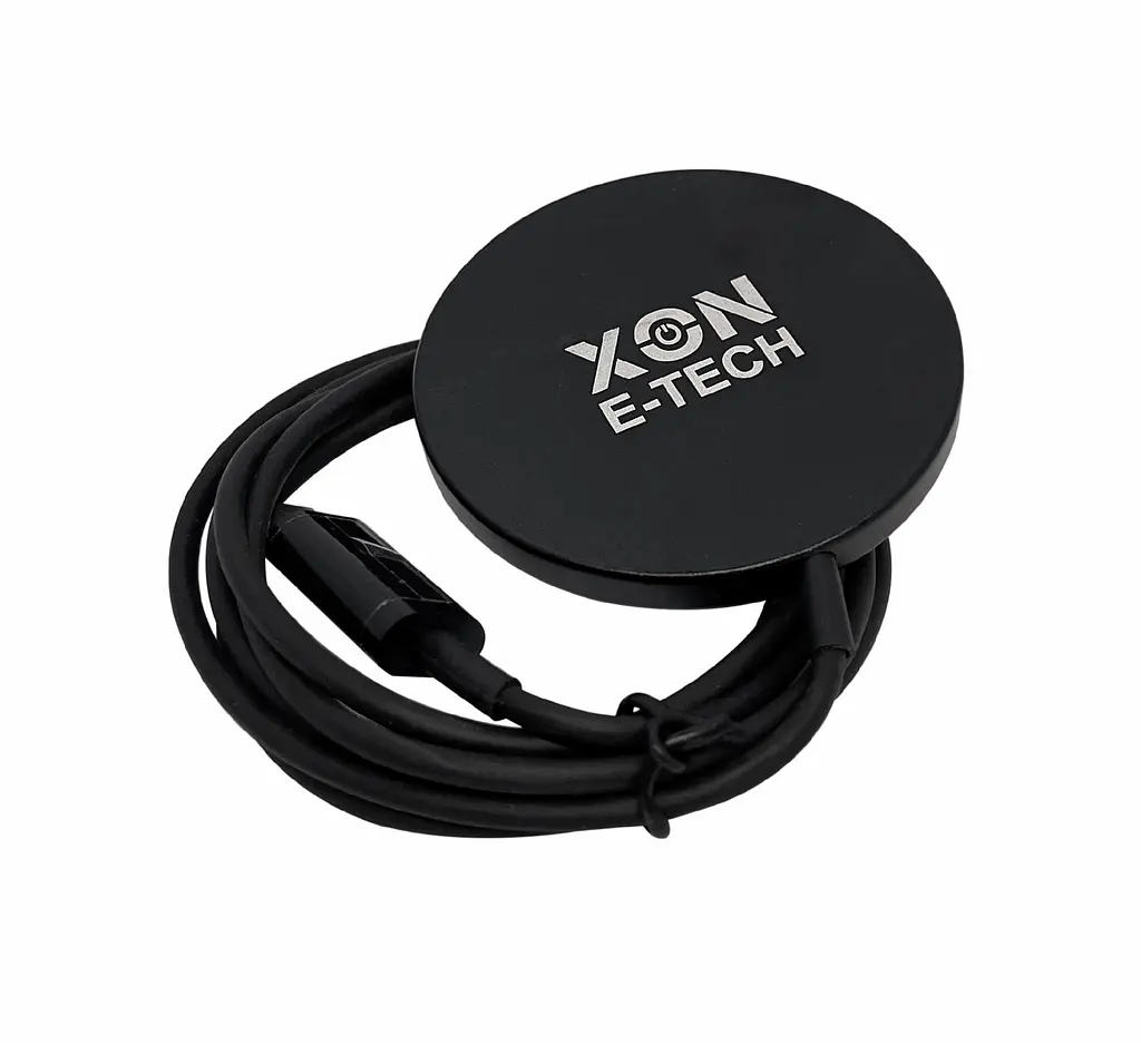 Беспроводное магнитное зарядное устройство XON AirCharge MagLink M1 (15W) USB Type-C (AM1CW 5955) Черный - фото 4