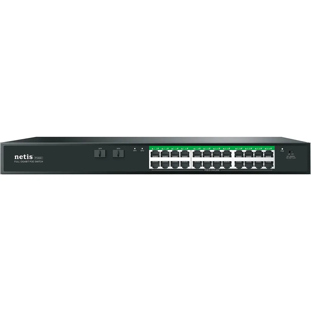 Комутатор мережевий Netis P124GC