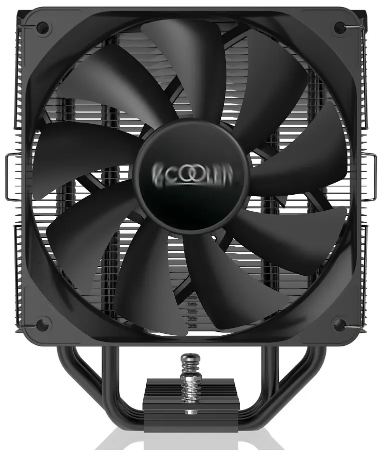 Кулер для процесора PcCooler PALADIN EX400, Black, алюміній/мідь, 1x120 мм, для Intel 1700/1200/115x, AMD AM5/AM4, висота 157 мм, до 180 Вт - фото 2