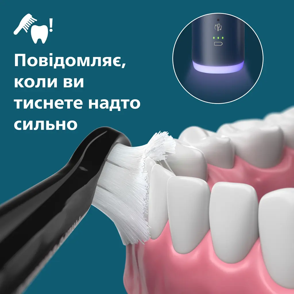 Електрична зубна щітка Philips Sonicare HX7403/08 серії 6100 - фото 6