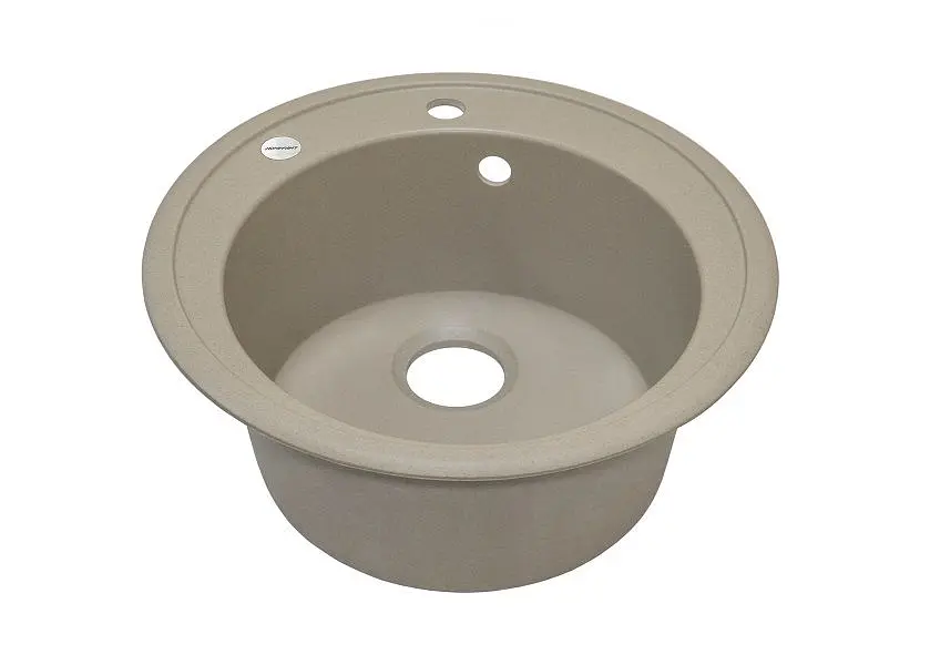 Кухонна мийка Adamant SUN сахара d 510x200 мм, без крила d 51 - фото 2