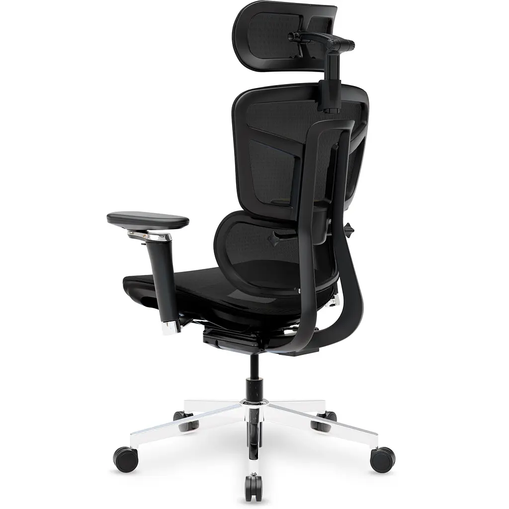 Крісло Mealux S4 Air Black (арт. HF-S4 M/B) - фото 10