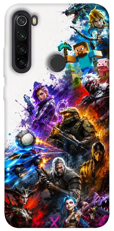 TPU чохол Demsky Gameverse для Xiaomi Redmi Note 8T