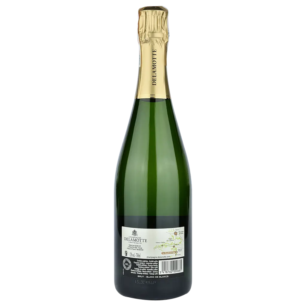 Шампанское Delamotte Brut Blanc de Blancs, белое, брют, 0,75 л (27247) - фото 2