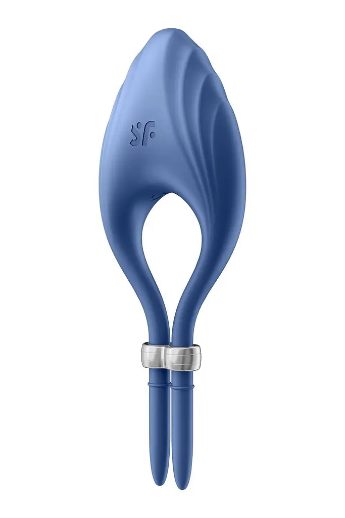 Ерекційне віброкільце лассо Satisfyer Duelist Blue, 10 режимів