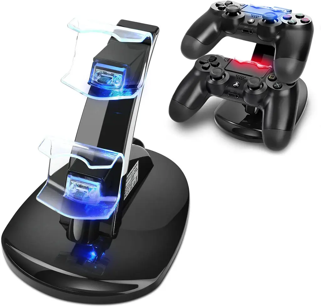 Консоль Sony PlayStation 4 SLIM 1TB Black обслугована + 2 Геймпада бездротових DualShock 4 + Зарядний пристрій + гарантія Б/В - фото 5