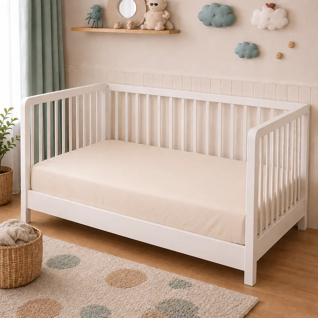 Дитяча постільна білизна MIRSON BABY фланель Milk/Menthol 110х160см (2200012800256) - фото 8