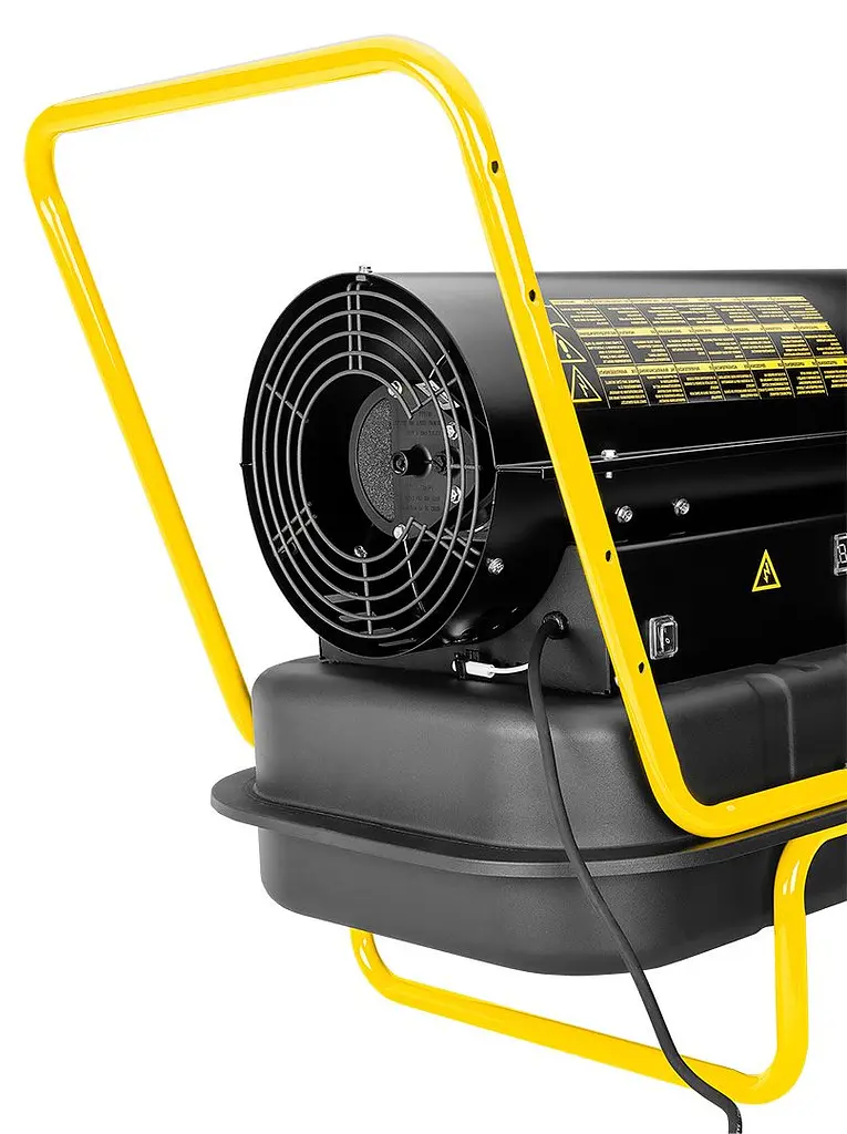 Теплова дизельна гармата Neo Tools 20 кВт, площа обігріву 200 кв.м., підлогова, чорна (90-086) - фото 11