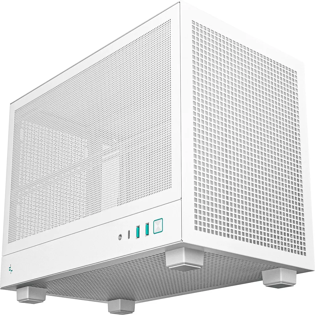 Корпус Deepcool CH160 Mesh White (R-CH160-WHNMI0-G-1) [146740] - фото 7