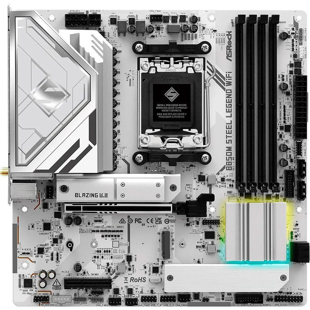 Материнська плата ASRock B850M Steel Legend WiFi [140218] - фото 2