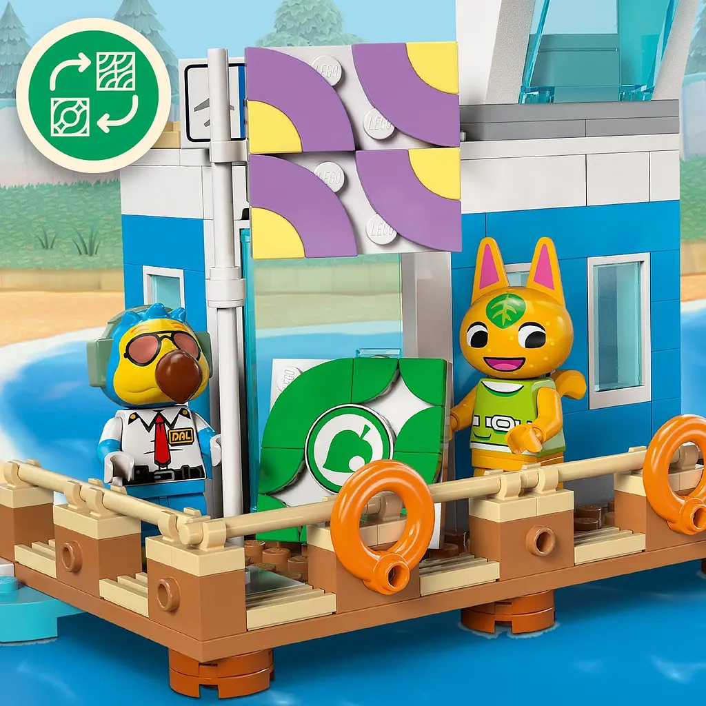 Конструктор LEGO Animal Crossing Летайте из Dodo Airlines 292 детали (77051) - фото 3