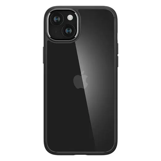 Прозрачный чехол Spigen Crystal Hybrid Matte Black для iPhone 15 (ACS06484) - фото 3