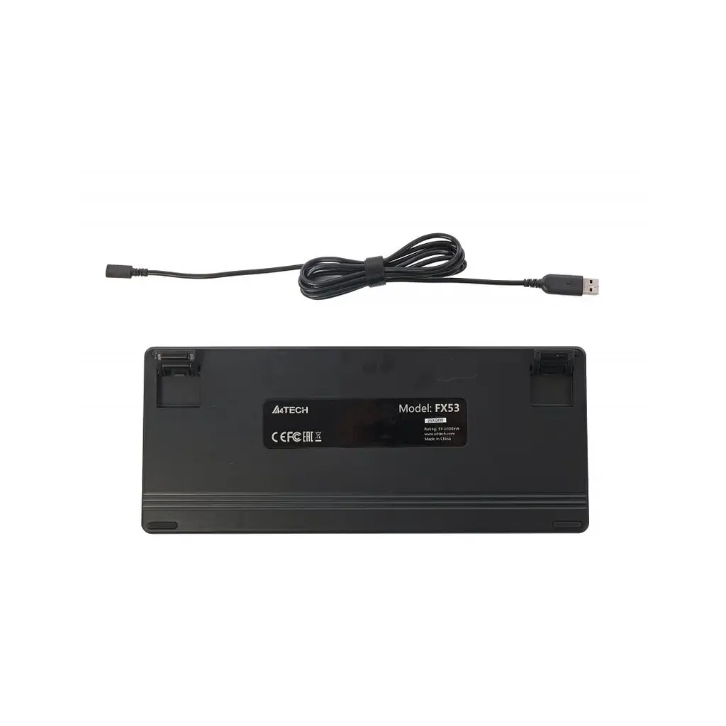 Клавіатура A4Tech FX53 USB UA Black (4711421002394) - фото 7