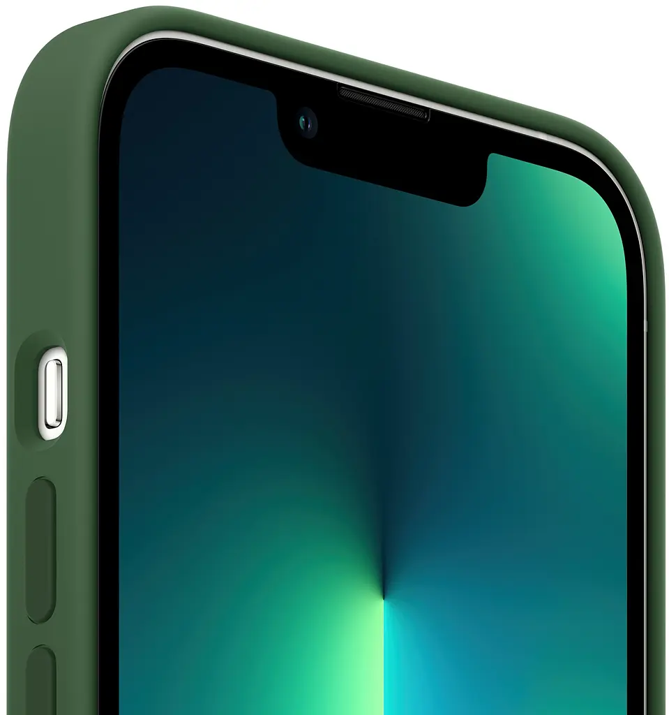 Чохол Silicone Case з MagSafe для Apple iPhone 13 Pro Max (6.7) (Eucalyptus) ААА [70505] - фото 4