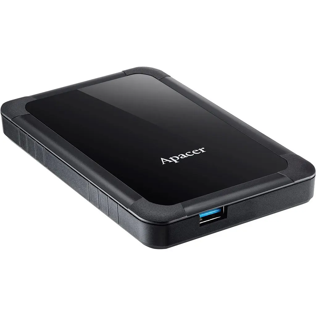 Зовнішній жорсткий диск Apacer AC532 2.5" 1TB USB 3.2 Black (AP1TBAC532B-1) - фото 3