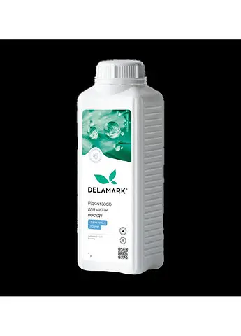 Рідкий засіб для миття посуду DeLaMark з ароматом лохини 1 л (4820152334091) - фото 2