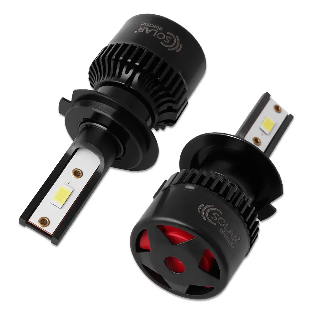 Автолампа Solar LED H7 12/24V 50W 5000 Lm 6500K CSP3570 2 шт. (8507S2) - фото 2