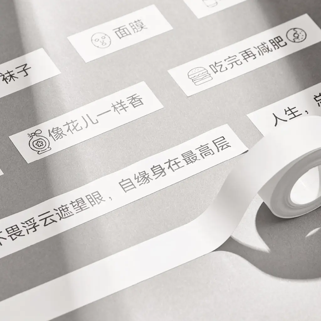 Термопринтер для друку наклейок Xiaomi Mi Home Label Printer Set (MJBQDYJ1‑WC) - фото 7