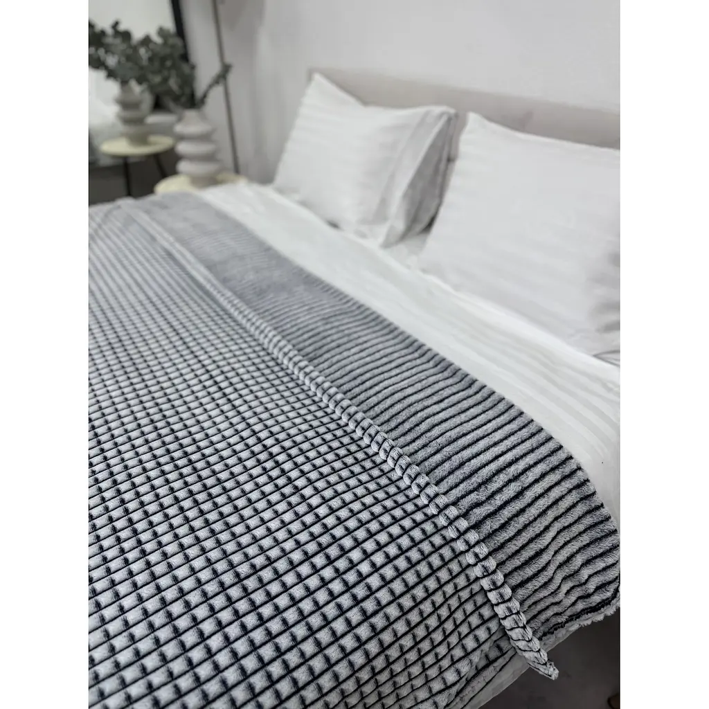 Плед-покривало Ecotton 200х220  Navy (24526) - фото 2