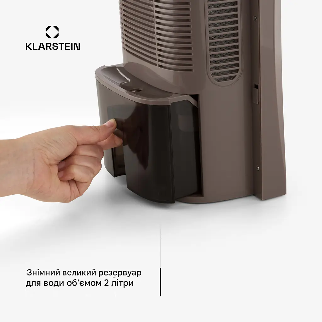 Осушувач повітря Klarstein Drybest 2000 2G 700 мл/д 70 Вт (10029871) - фото 7