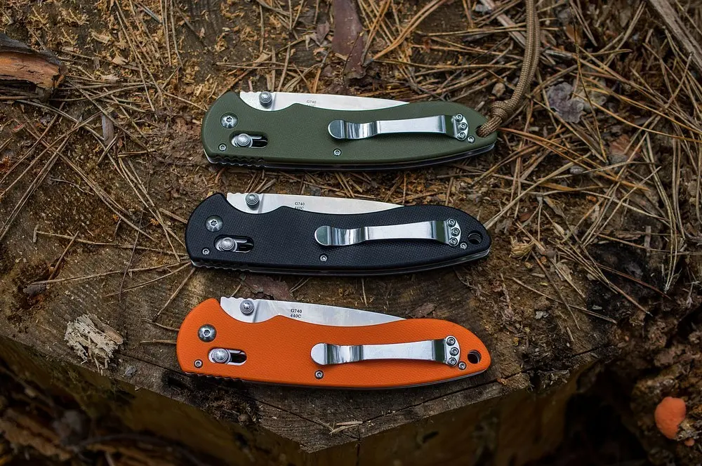 Ніж складаний Ganzo G740-GR зелений - фото 10