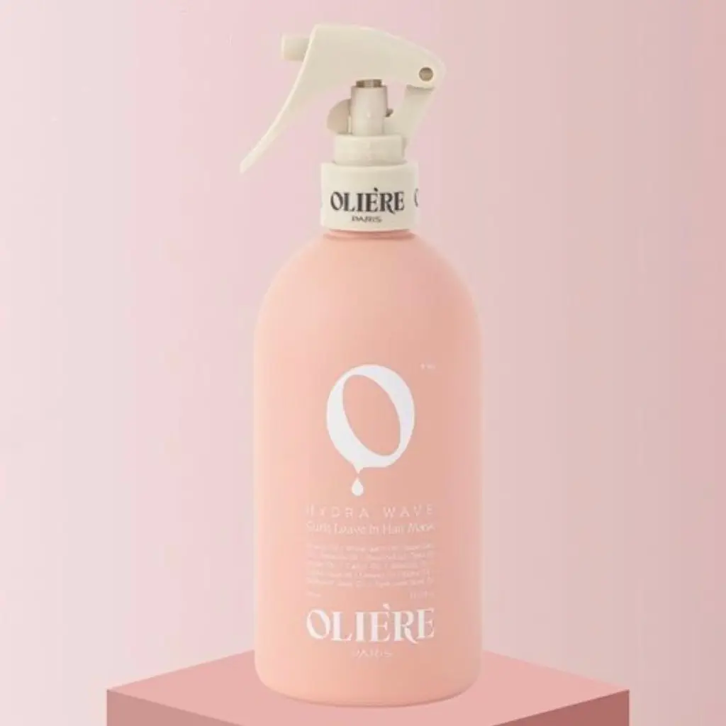 Незмивна спрей-маска для кучерявого волосся OLIE'RE PARIS Hydra Wave Curly Leave In Hair Mask 300 мл - фото 4
