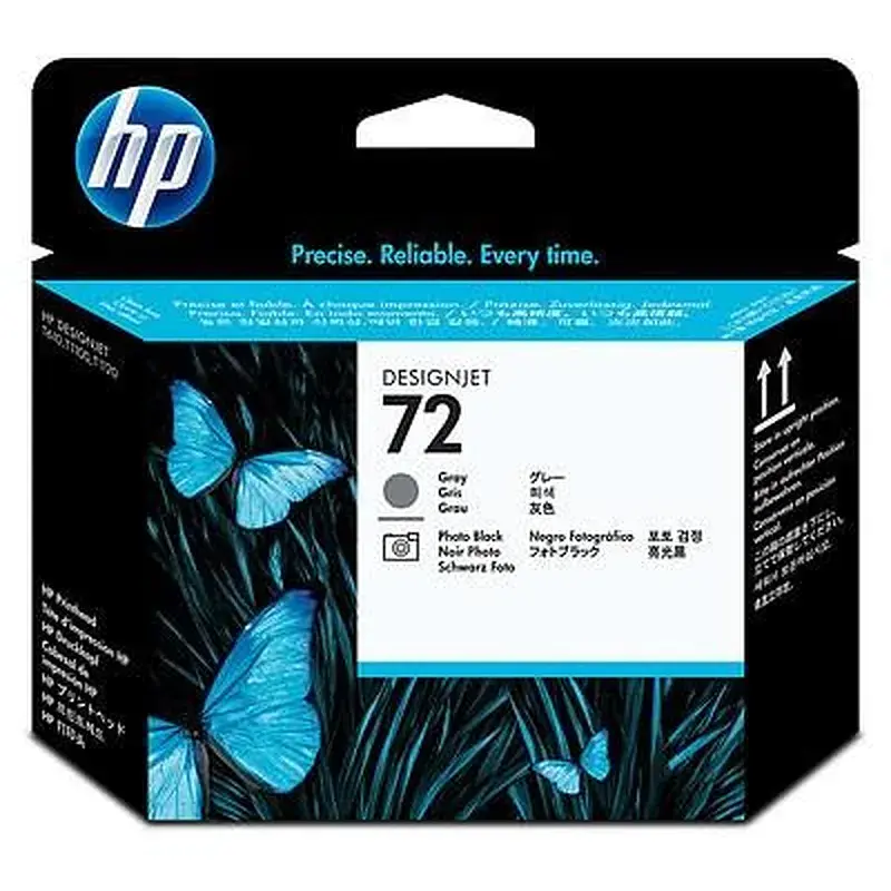 Друкуюча голівка HP №72 DesignjT610 Grey, Photo black (C9380A)
