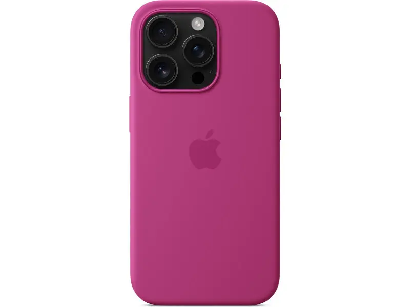 Чохол для смартфона Apple iPhone 16 Pro Silicone Case with MagSafe - Fuchsia (MYYN3) - фото 5