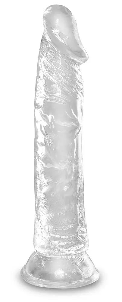 Фалоімітатор Pipedream King Cock 8 Inch, 21,6 см (прозорий)