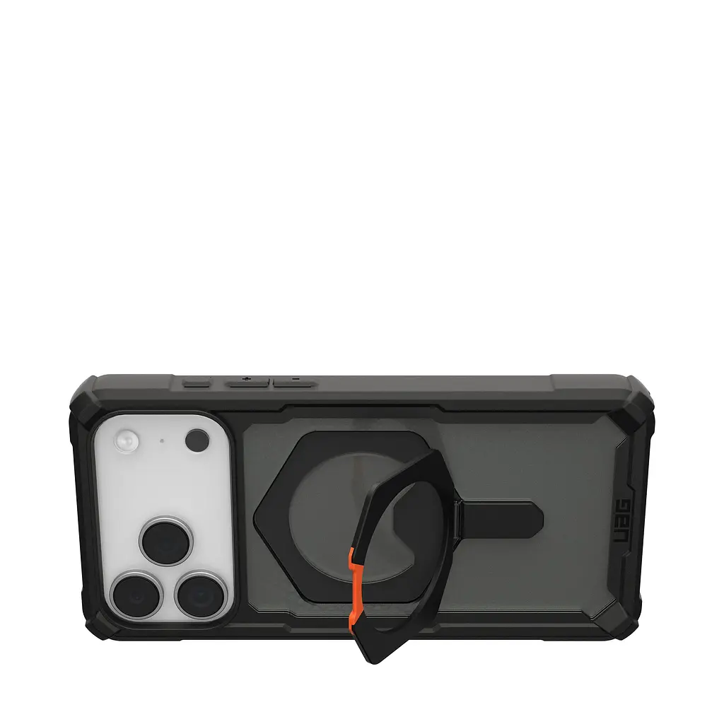 Чохол UAG для iPhone 17 Pro Max, Plasma XTE MagSafe, Black/Pop Orange teh0019297 - фото 4