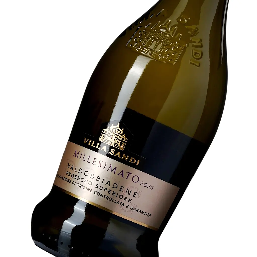 Ігристе вино Villa Sandi Valdobbiadene Prosecco Superiore DOCG Brut Millesimato, біле, брют, 0,75 л - фото 5