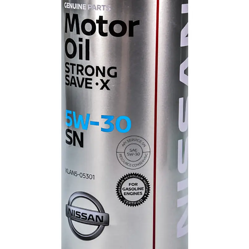 Моторное масло Nissan SN Strong Save X 5W-30 Japan 1 л (KLAN5-05301) - фото 4