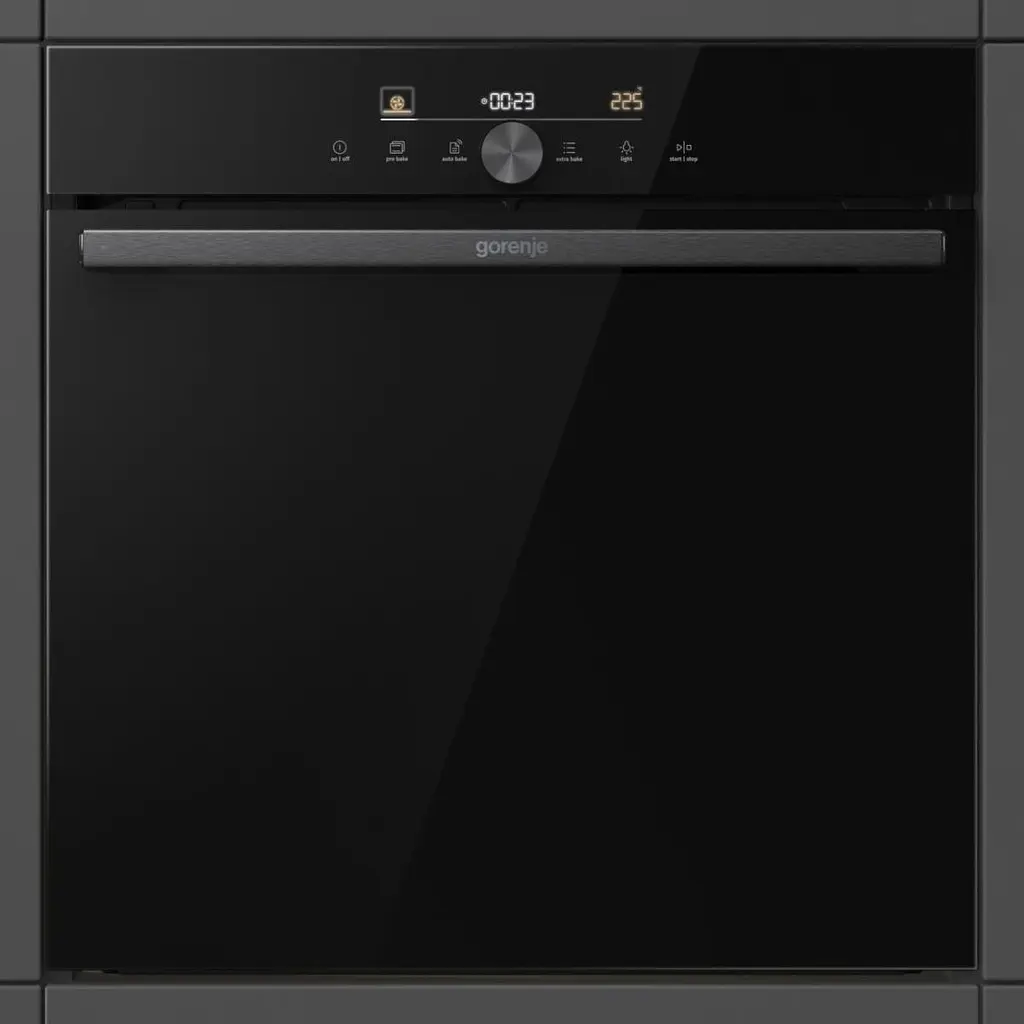 Духова шафа електрична Gorenje 77 л A+ пара дисплей IconTouch чорний - фото 6