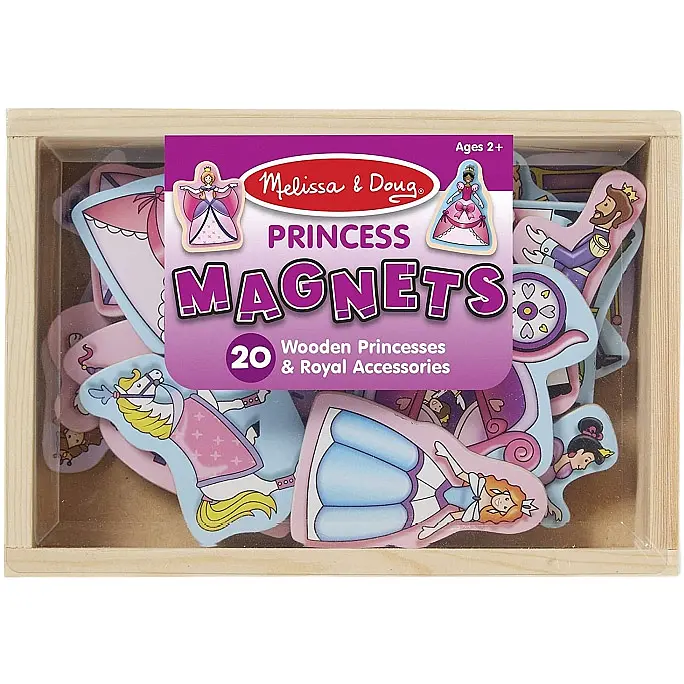Ігровий набір Melissa&Doug Магнітні фігурки Принцеси 20 елементів (MD19278) - фото 2
