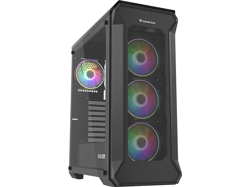 Корпус Genesis Irid 505 V2 ARGB Black (NPC-1518) - фото 5