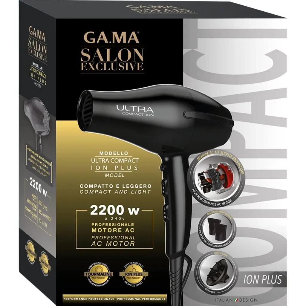 Фен Ga.Ma Ultra Compact Ion Plus SH2360 [175319] - фото 6
