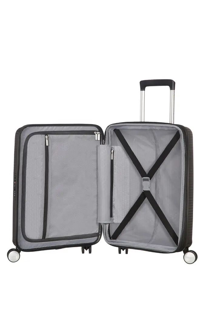Валіза 55 См American Tourister SOUNDBOX BLACK 55x40x20(23) 32G*09001 - фото 3