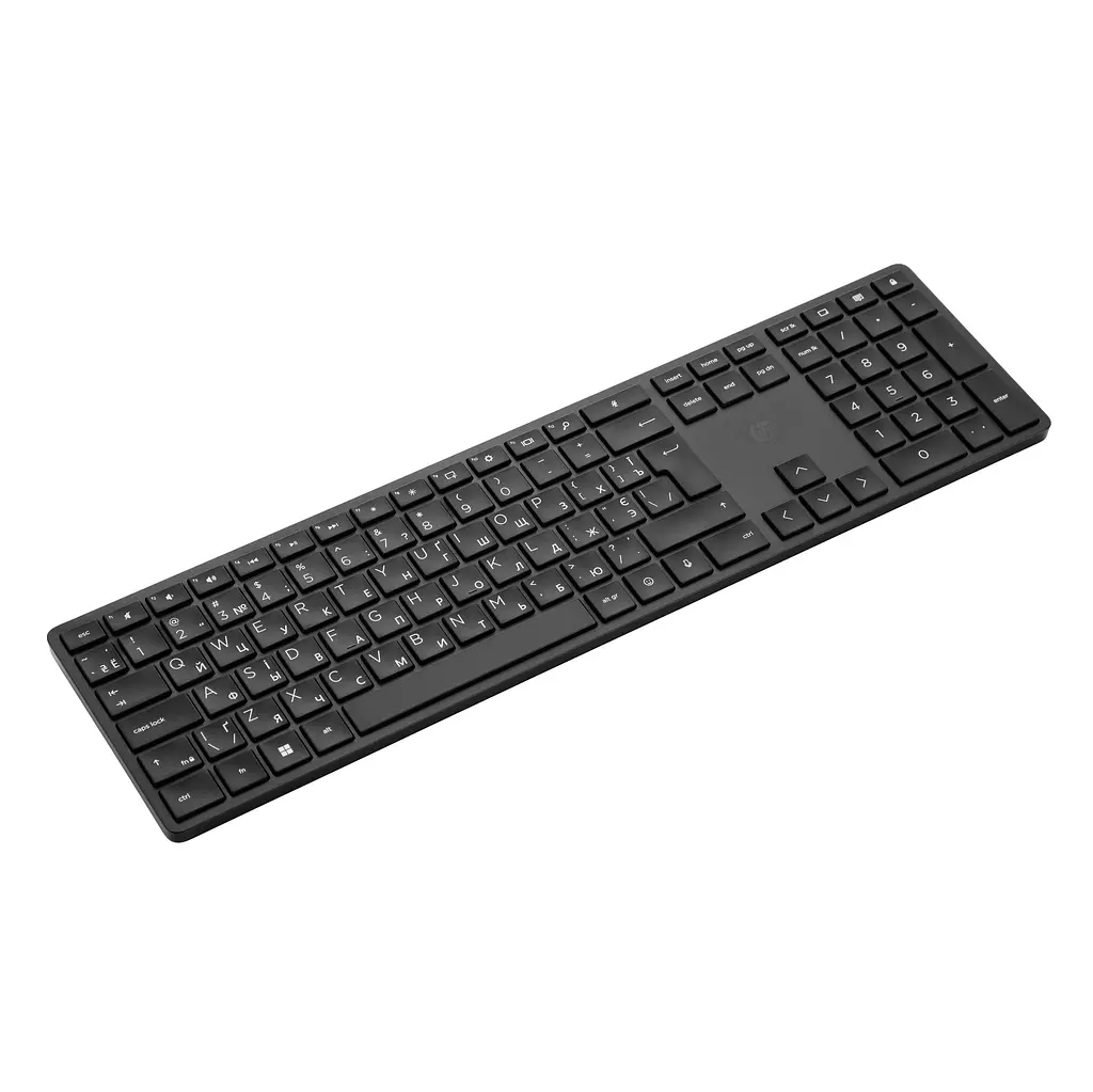 Клавіатура мембранна 450 Programmable, 108key, WL, EN/UK, чорний HP teh0013887 - фото 7