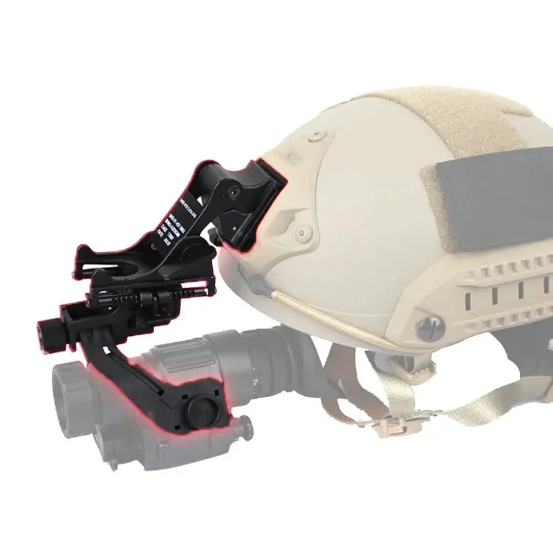 Комплект NVG кріплення на шолом + пластиковий адаптер J-arm для монокуляра нічного бачення PVS-14 (100860-921) - фото 3
