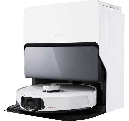 Робот-пилосос з вологим прибиранням RoboRock S8 MaxV Ultra White UA UCRF - фото 4