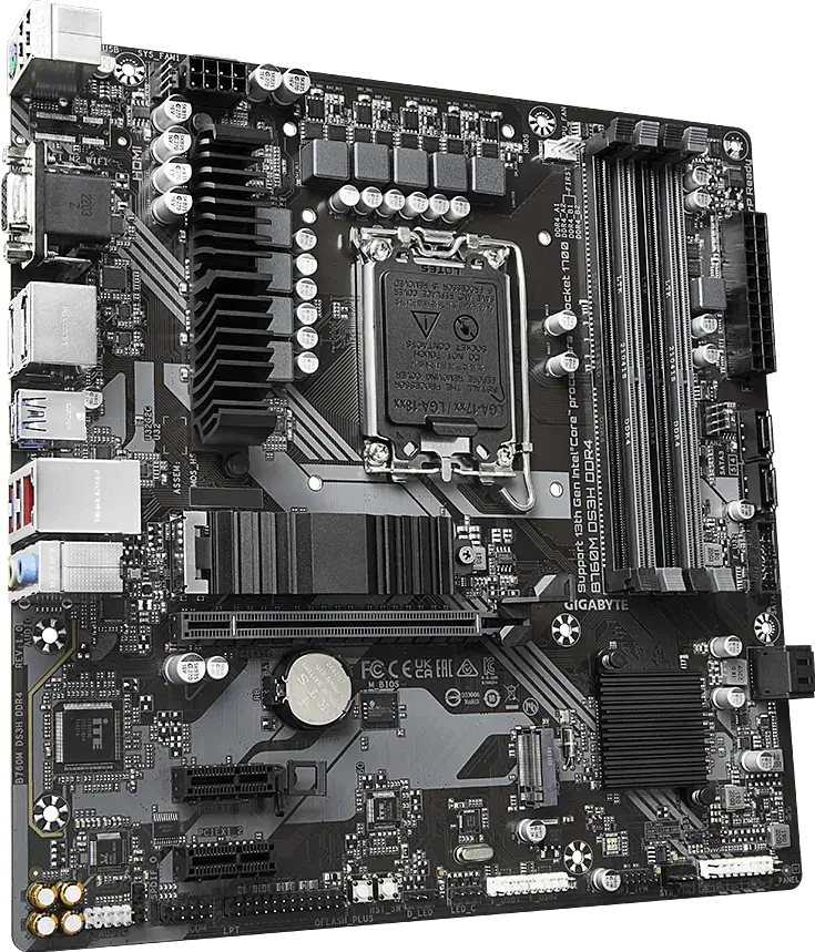Материнська плата Gigabyte B760M DS3H DDR4 LGA 1700 (B760M DS3H DDR4) - фото 2