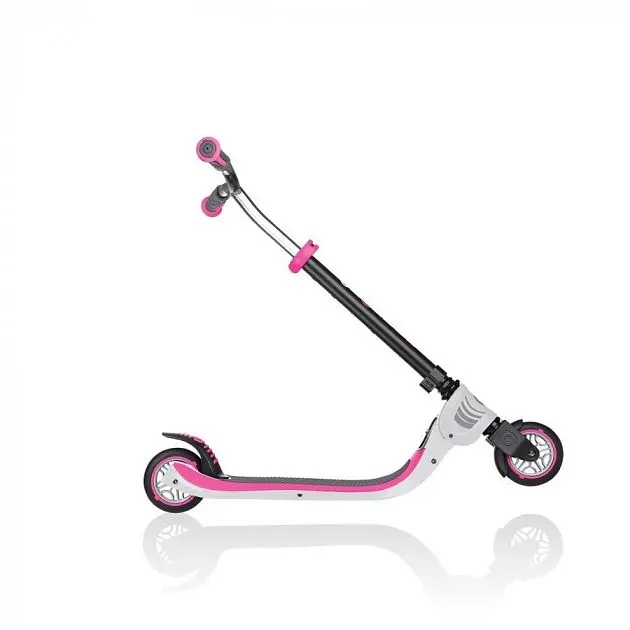 Самокат Globber Flow Foldable 125 білий з рожевим (473-162) - фото 4