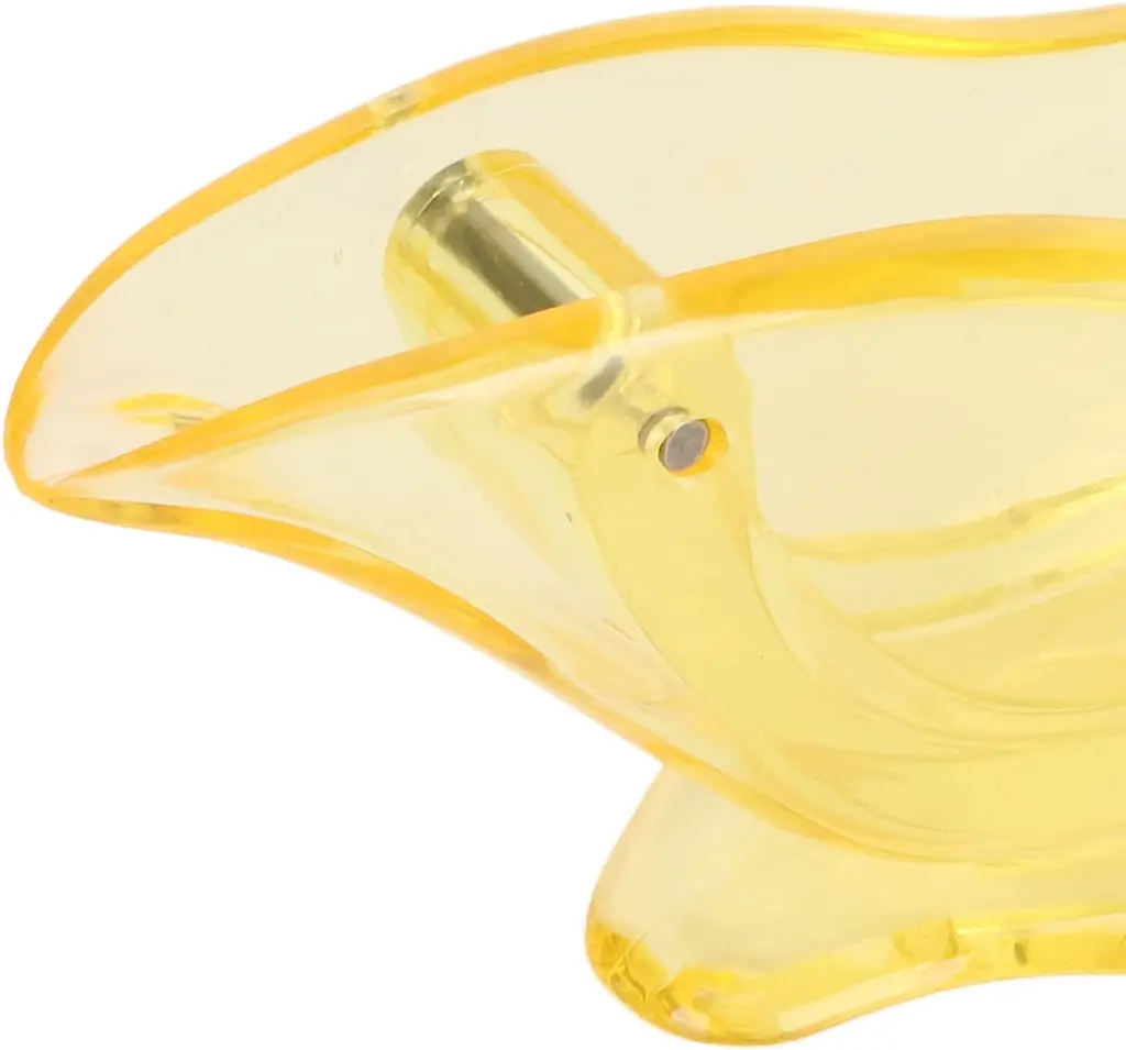 Соковыжималка ручная Birdie Juicer Manual juicer сквизер, пресс для кусочков лимона, лайма, долек цитрусовых, Yellow - фото 4