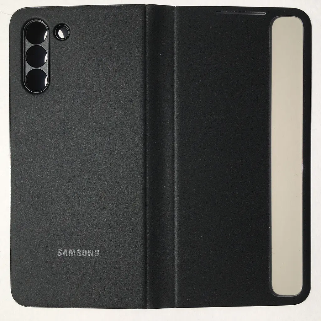 Оригінальний чохол-книжка для Samsung Galaxy S21 Plus Black S-View Clear View Cover Smart (EF-ZG996CBEGRU) - фото 9