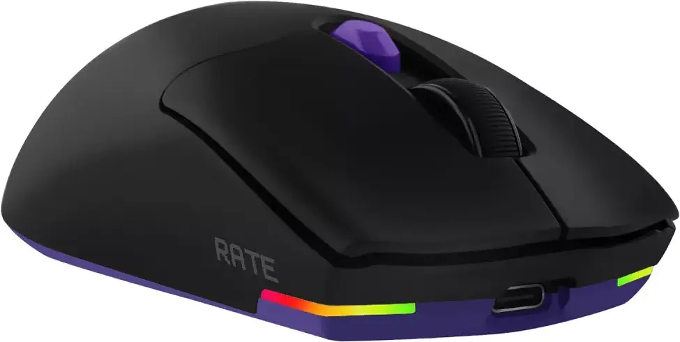 Миша Proove Gaming Rate Wireless Mouse Special Edition black purple (CMRTWRS03001) - фото 4